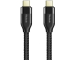  USB-C to USB-C Mcdodo CA-7131 3.1 Gen 2, 4K 30Hz, 2m (must), sobib USB-C dockidele kui ka laadimiseks, uus, garantii 1 aasta