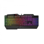 Membrane Gaming Keyboard Havit GAMENOTE KB488L RGB/USB/uus/garantii 1 aasta